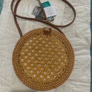 Rounded Shoulder (Genuine Leather Strap) Purse